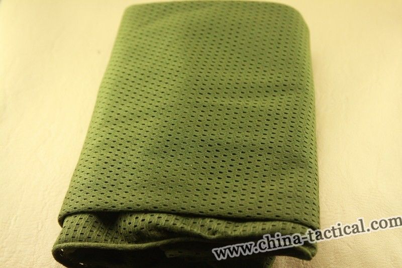 Tactical Multifunctiona​l Camouflage Scrim Scarf Face Veil Mask Woodland A, 63A007