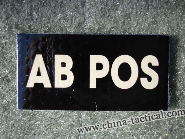 IR Patch: Blood Type AB POS, JL-006