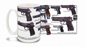 Assault Rifles Weapons of the World Coffee Cup Mug