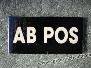 IR Patch: Blood Type AB POS