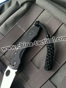 outdoor survival-survival lanyard-550 paracord-knife-FIRE STARTER - TINDERBALL KNIFE LANYARD - PARACORD - MONKEY FIST - KEY